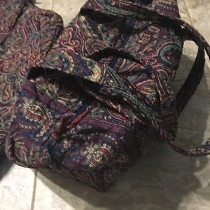 2 piece VERA BRADLEY VINTAGE Garment bag & du…